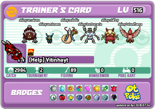 [Help] Vitinhayt Card otPokemon.com