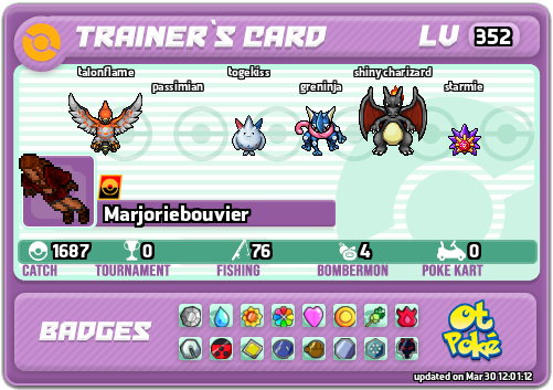 Marjoriebouvier Card otPokemon.com