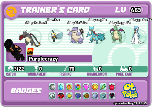 Purplecrazy Card otPokemon.com