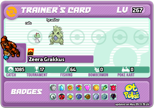 Zeera Grakkus Card otPokemon.com