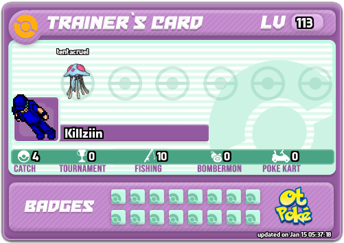 Killziin Card otPokemon.com