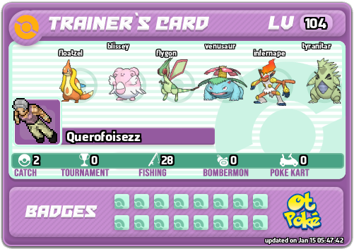 Querofoisezz Card otPokemon.com