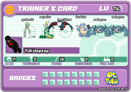 Yukizapzap Card otPokemon.com