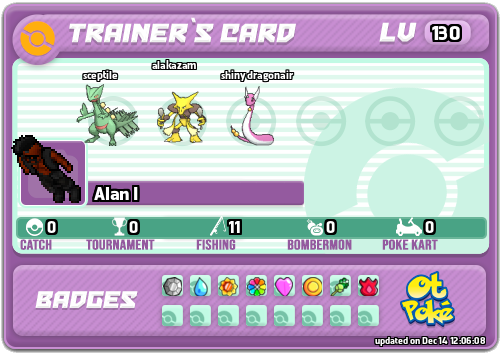 Alan I Card otPokemon.com