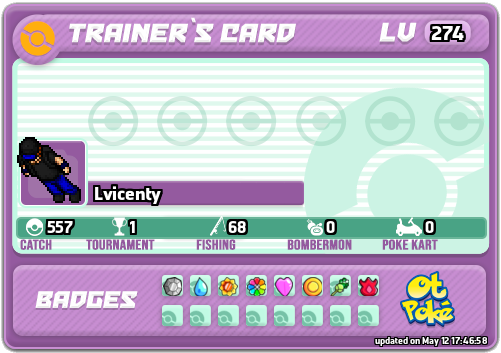 Lvicenty Card otPokemon.com
