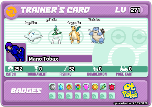 Mano Tobax Card otPokemon.com