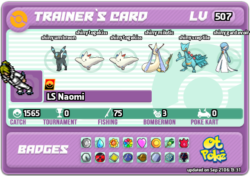 LS Naomi Card otPokemon.com