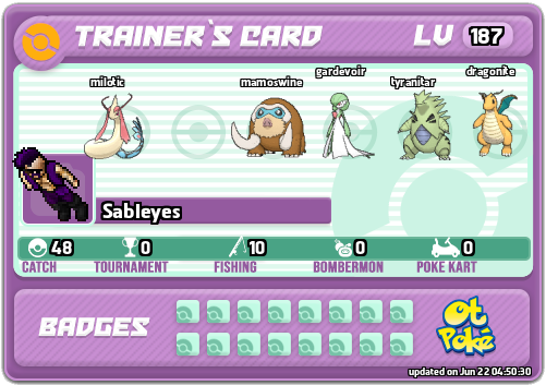 Sableyes Card otPokemon.com
