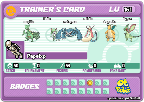 Papelxp Card otPokemon.com
