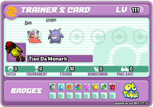 Tiao Da Monark Card otPokemon.com