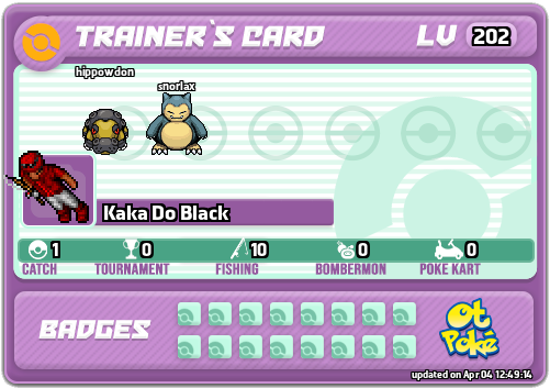 Kaka Do Black Card otPokemon.com