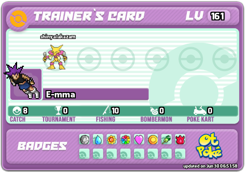 E-mma Card otPokemon.com