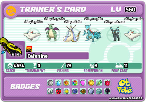 Cafenine Card otPokemon.com