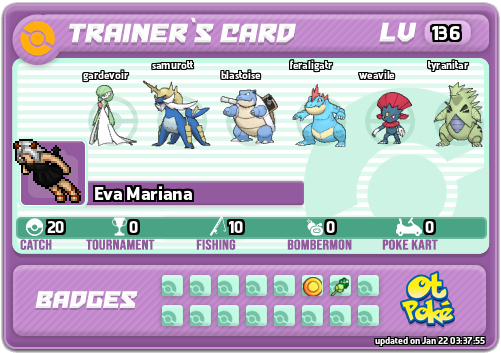 Eva Mariana Card otPokemon.com