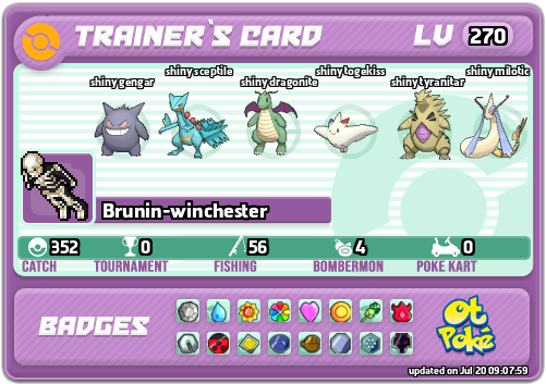 Brunin-winchester Card otPokemon.com