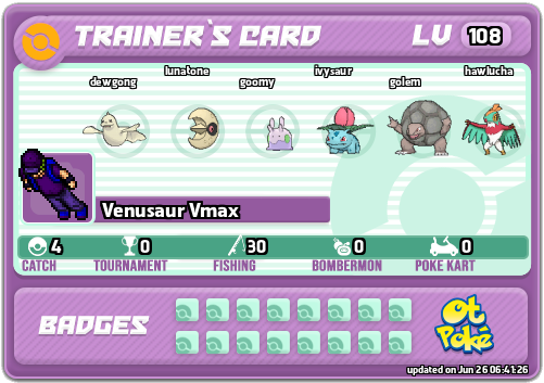 Venusaur Vmax Card otPokemon.com