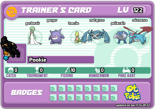 Pookie Card otPokemon.com