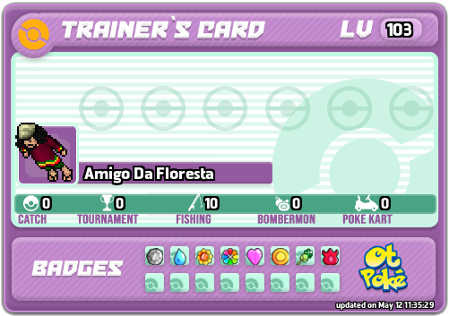 Amigo Da Floresta Card otPokemon.com