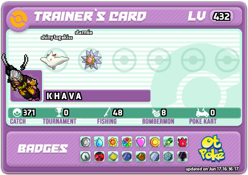 K H A V A Card otPokemon.com