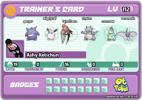 Ashy Ketichun Card otPokemon.com