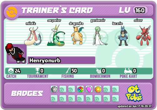 Henryonurb Card otPokemon.com