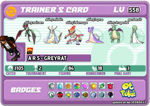 A R S - GREYRAT Card otPokemon.com