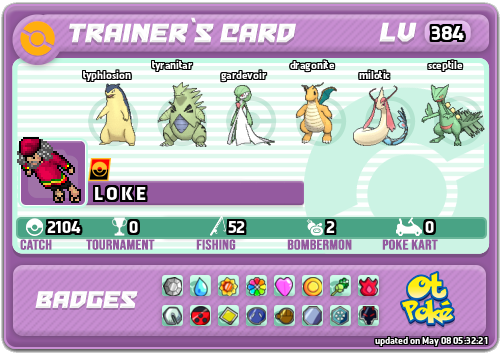 L O K E Card otPokemon.com