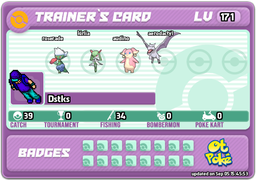 Dstks Card otPokemon.com