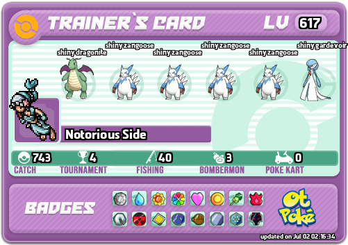 Notorious Side Card otPokemon.com