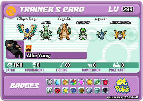 Albe Yung Card otPokemon.com
