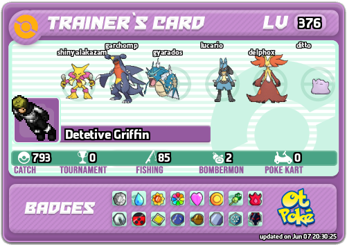 Detetive Griffin Card otPokemon.com