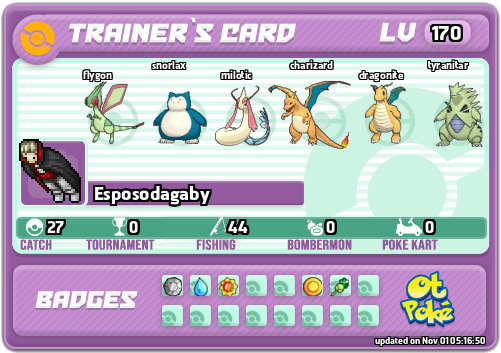 Esposodagaby Card otPokemon.com