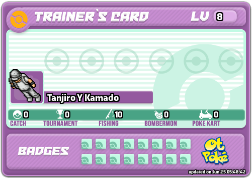 Tanjiro Y Kamado Card otPokemon.com