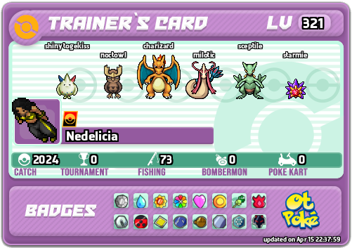 Nedelicia Card otPokemon.com