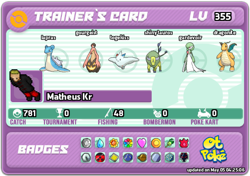 Matheus Kr Card otPokemon.com
