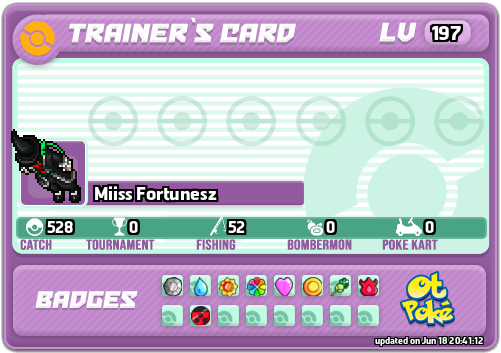 Miiss Fortunesz Card otPokemon.com
