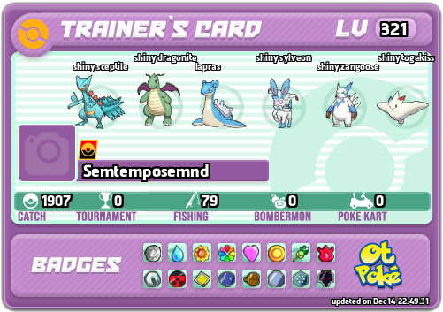 Semtemposemnd Card otPokemon.com