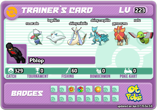 Pblop Card otPokemon.com