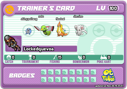 Lockedquevoa Card otPokemon.com