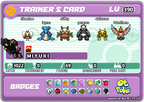 M I Y U K I Card otPokemon.com