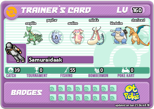 Samuraidaak Card otPokemon.com