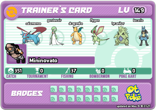 Mininovato Card otPokemon.com