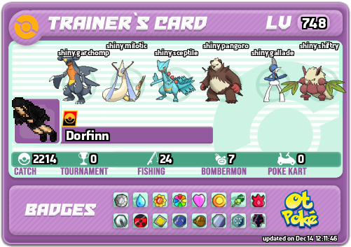 Dorfinn Card otPokemon.com