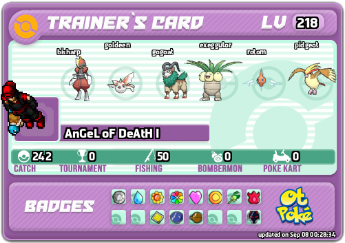 AnGeL oF DeAtH I Card otPokemon.com