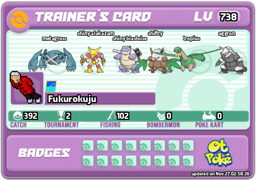 Fukurokuju Card otPokemon.com