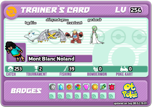 Mont Blanc Noland Card otPokemon.com