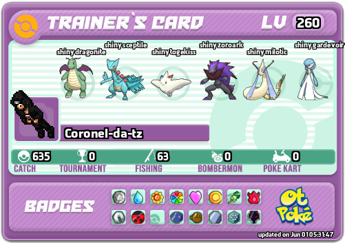 Coronel-da-tz Card otPokemon.com