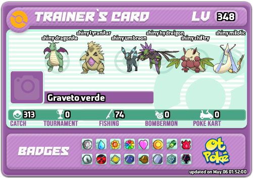 Graveto verde Card otPokemon.com
