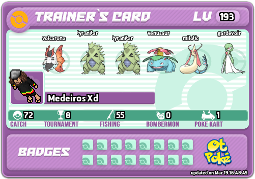 Medeiros Xd Card otPokemon.com