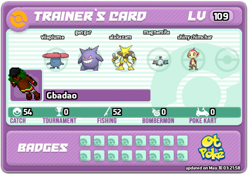 Gbadao Card otPokemon.com